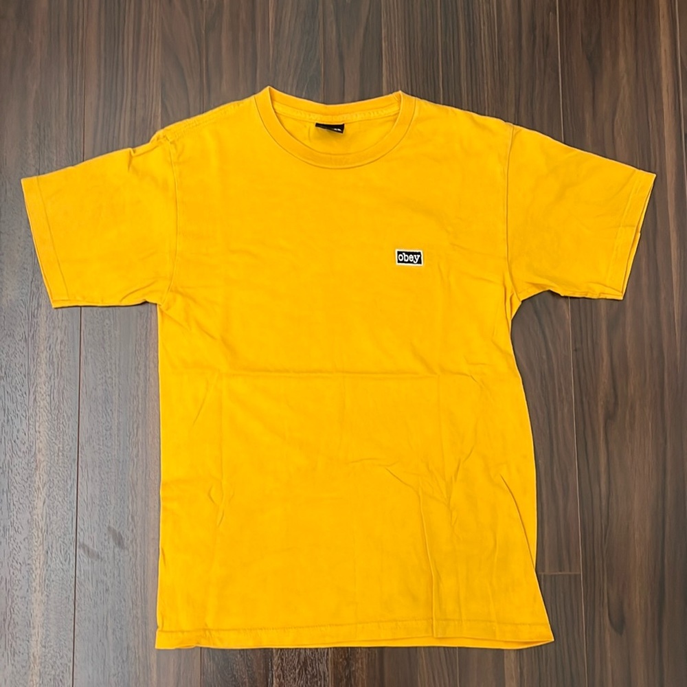 Yellow Obey Tee